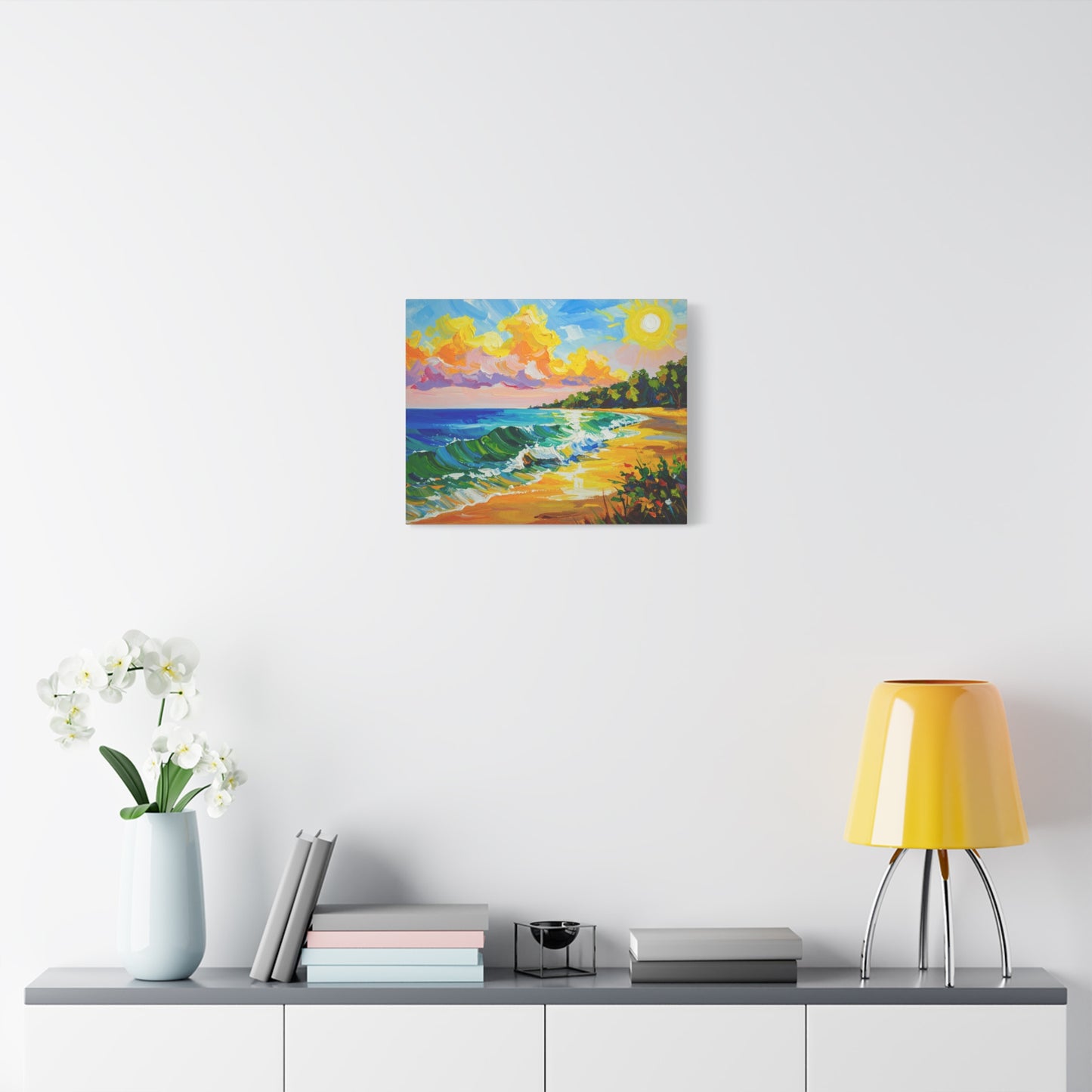 Tranquil Seacsape - Canvas