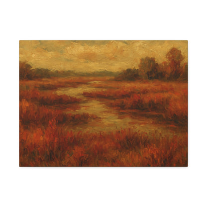 Fall Marsh - Canvas