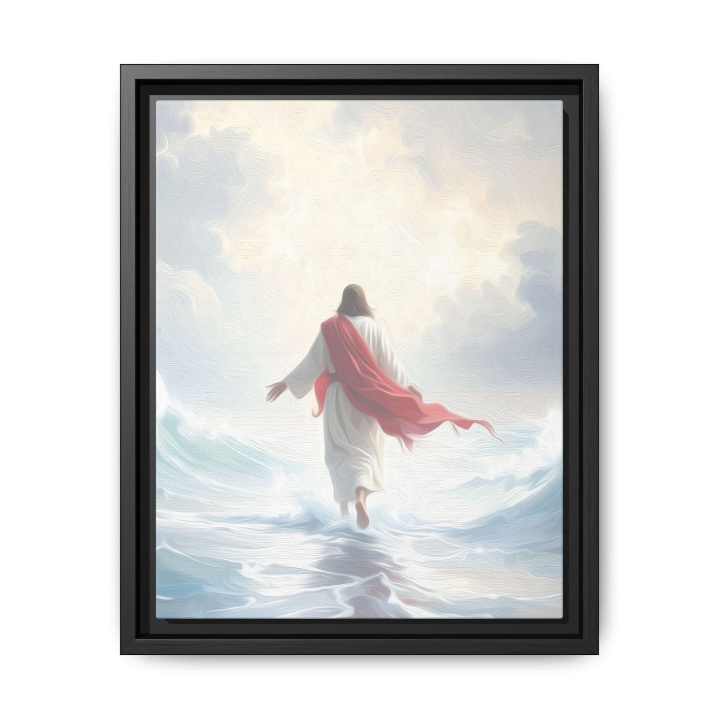 Faith Over Fear - Framed Canvas