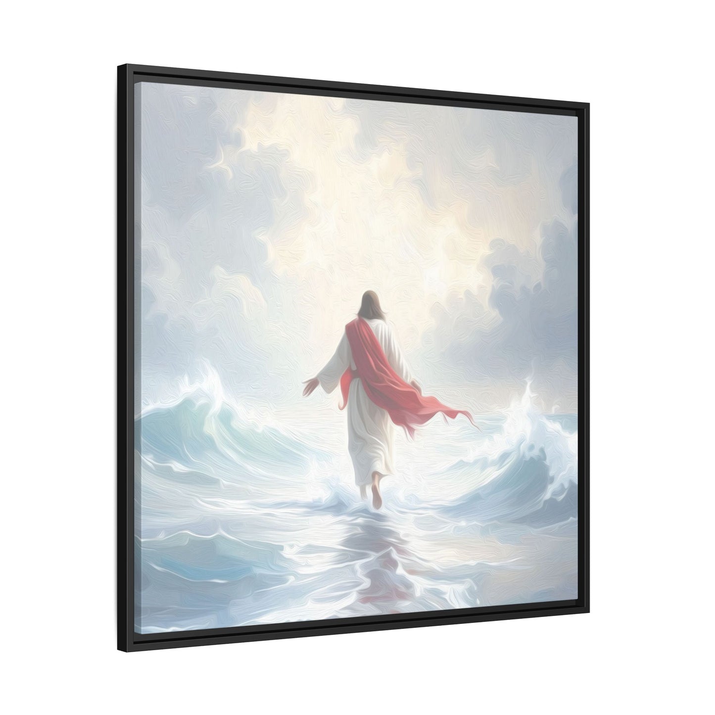 Faith Over Fear - Framed Canvas