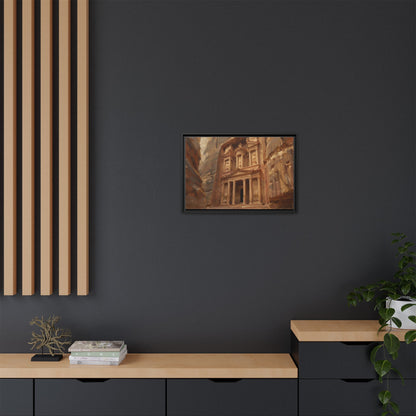 Petra - Framed Canvas