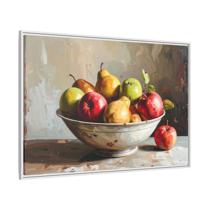 Farmhouse Fruit Bowl - Framed Canvas