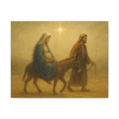 Journey to Bethlehem - Canvas