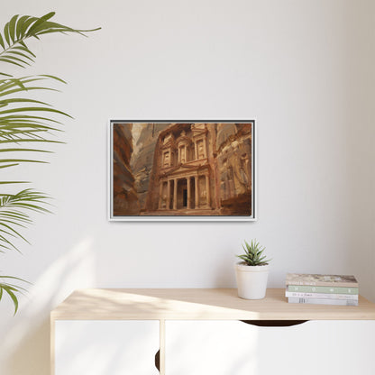 Petra - Framed Canvas