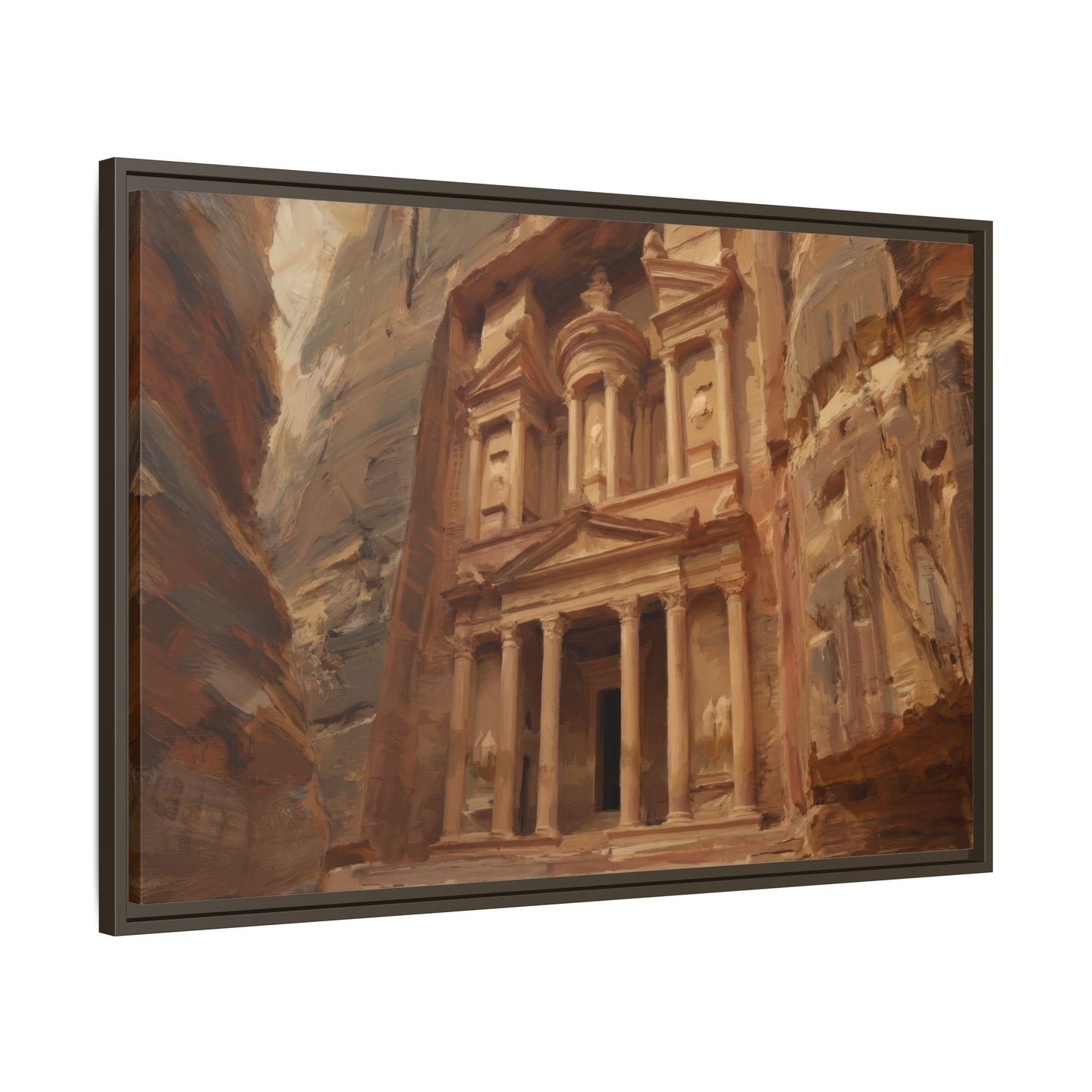 Petra - Framed Canvas