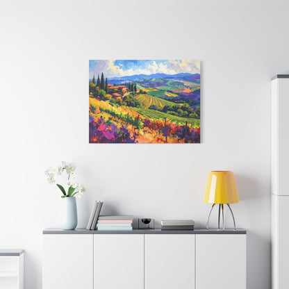 Italian Vineyard - Canvas