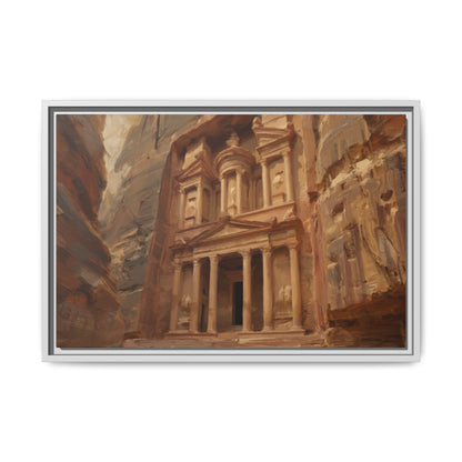 Petra - Framed Canvas