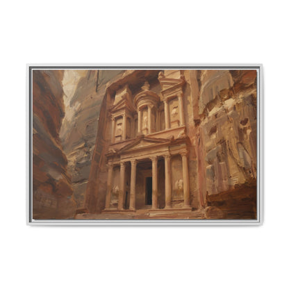 Petra - Framed Canvas
