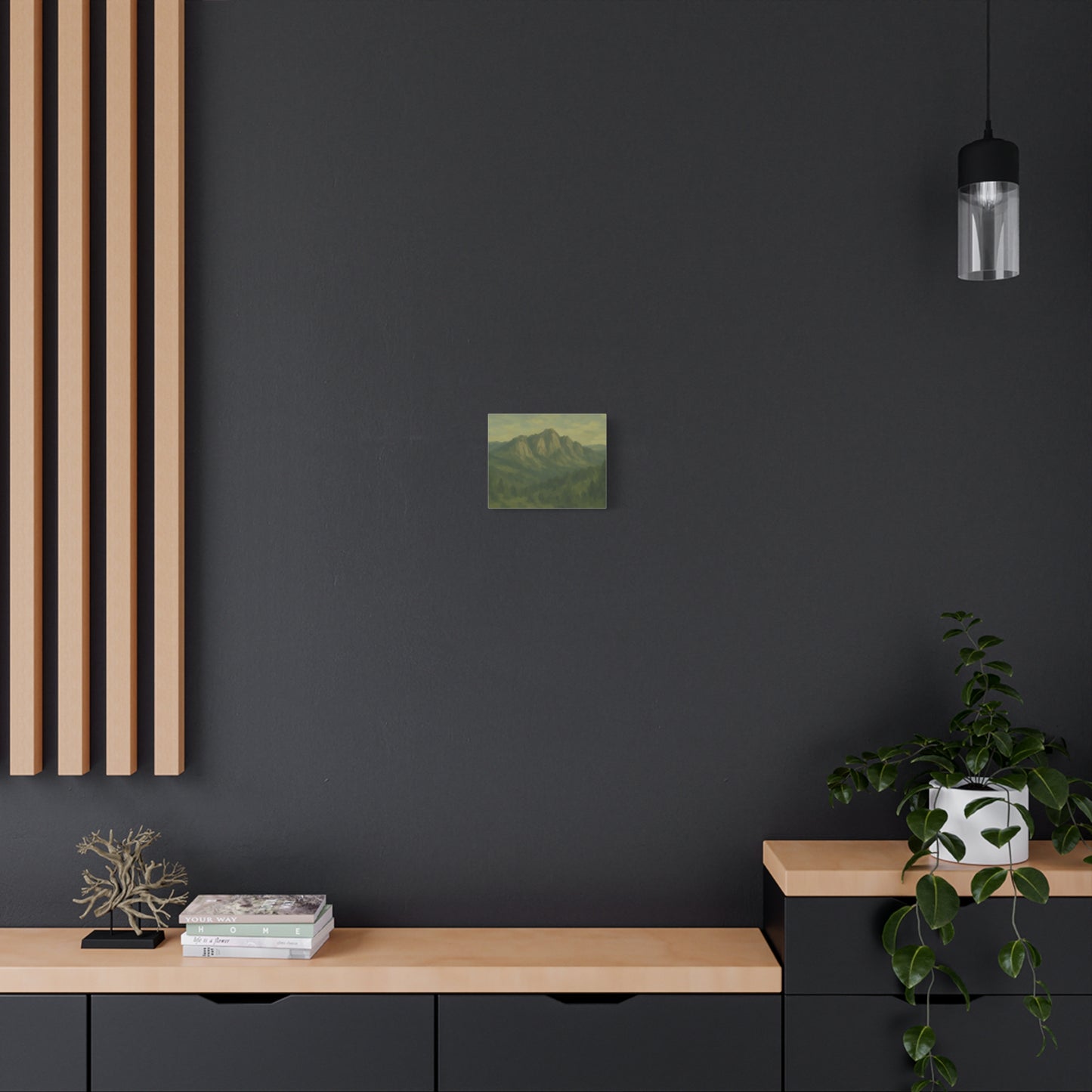 Green Mountains Canvas