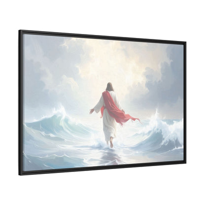 Faith Over Fear - Framed Canvas