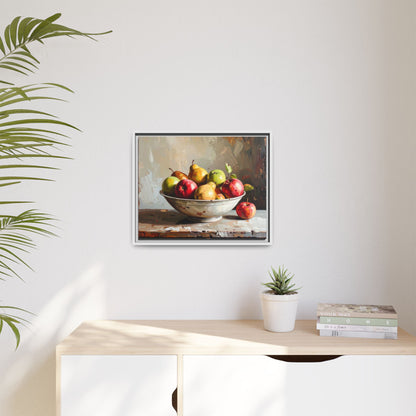 Farmhouse Fruit Bowl - Framed Canvas
