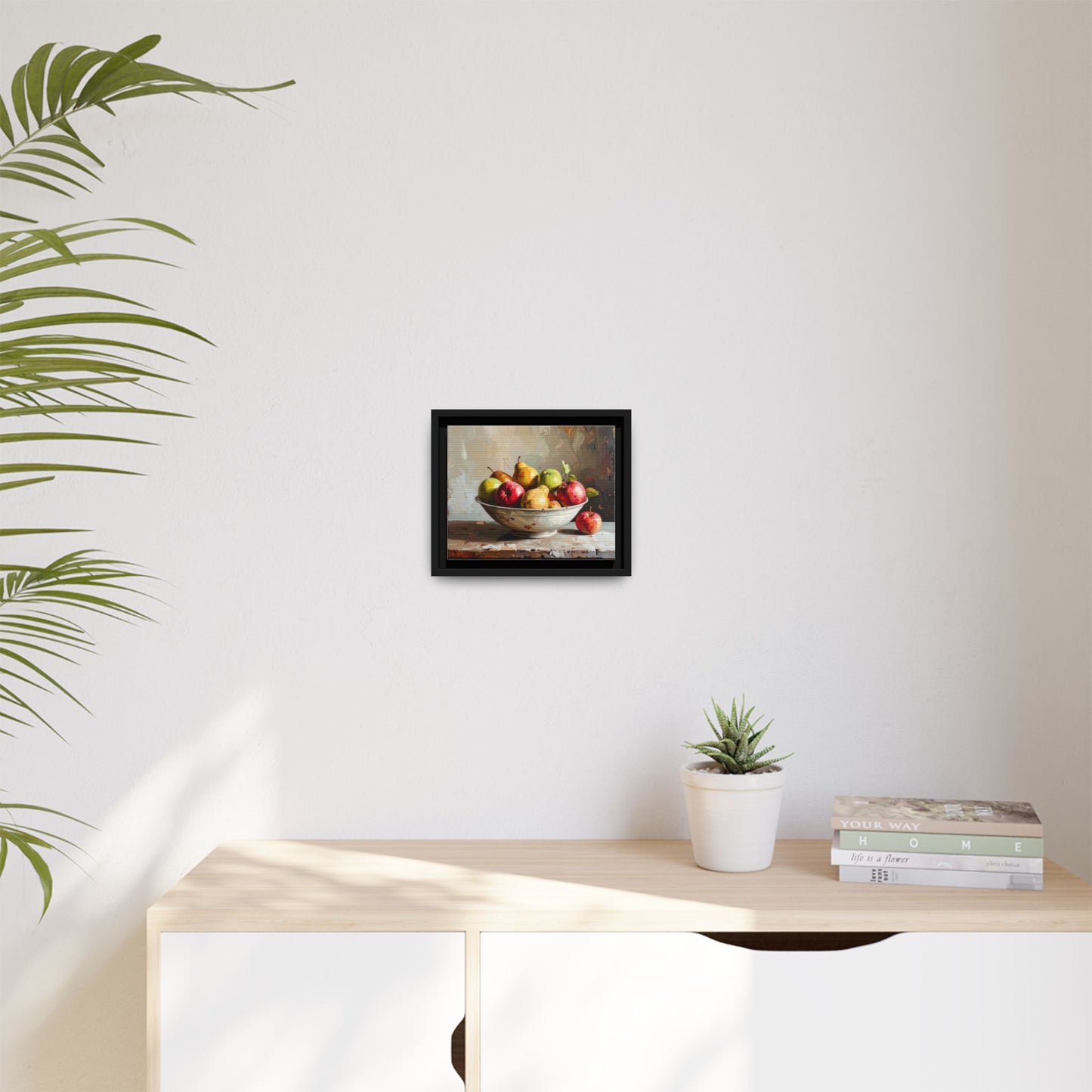Farmhouse Fruit Bowl - Framed Canvas