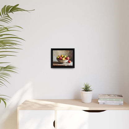 Farmhouse Fruit Bowl - Framed Canvas