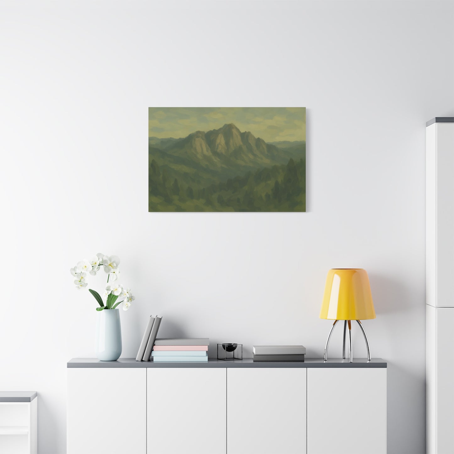Green Mountains Canvas