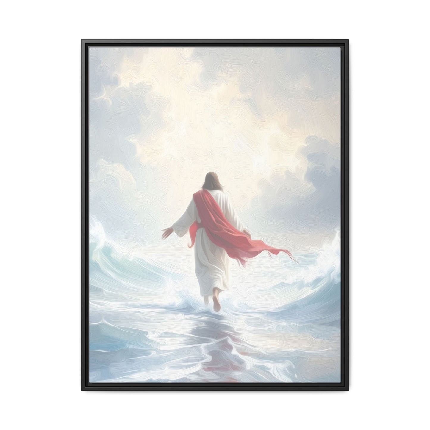 Faith Over Fear - Framed Canvas