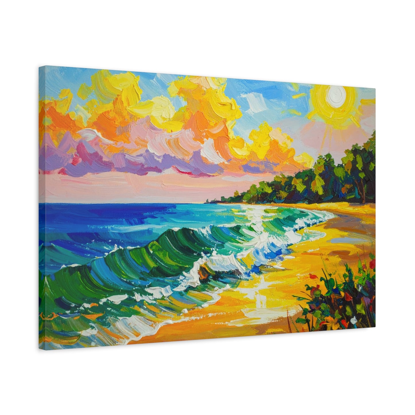 Tranquil Seacsape - Canvas