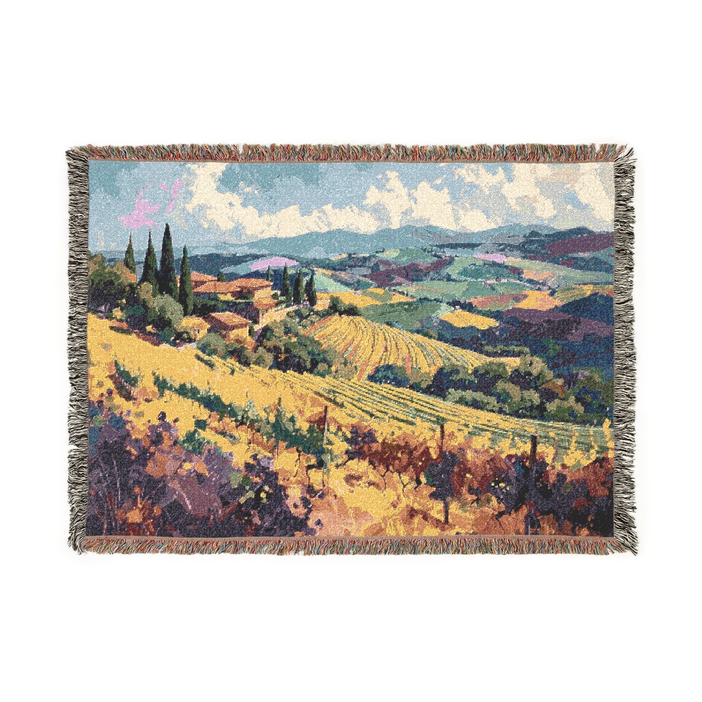 Italian Vineyard - Woven Blanket