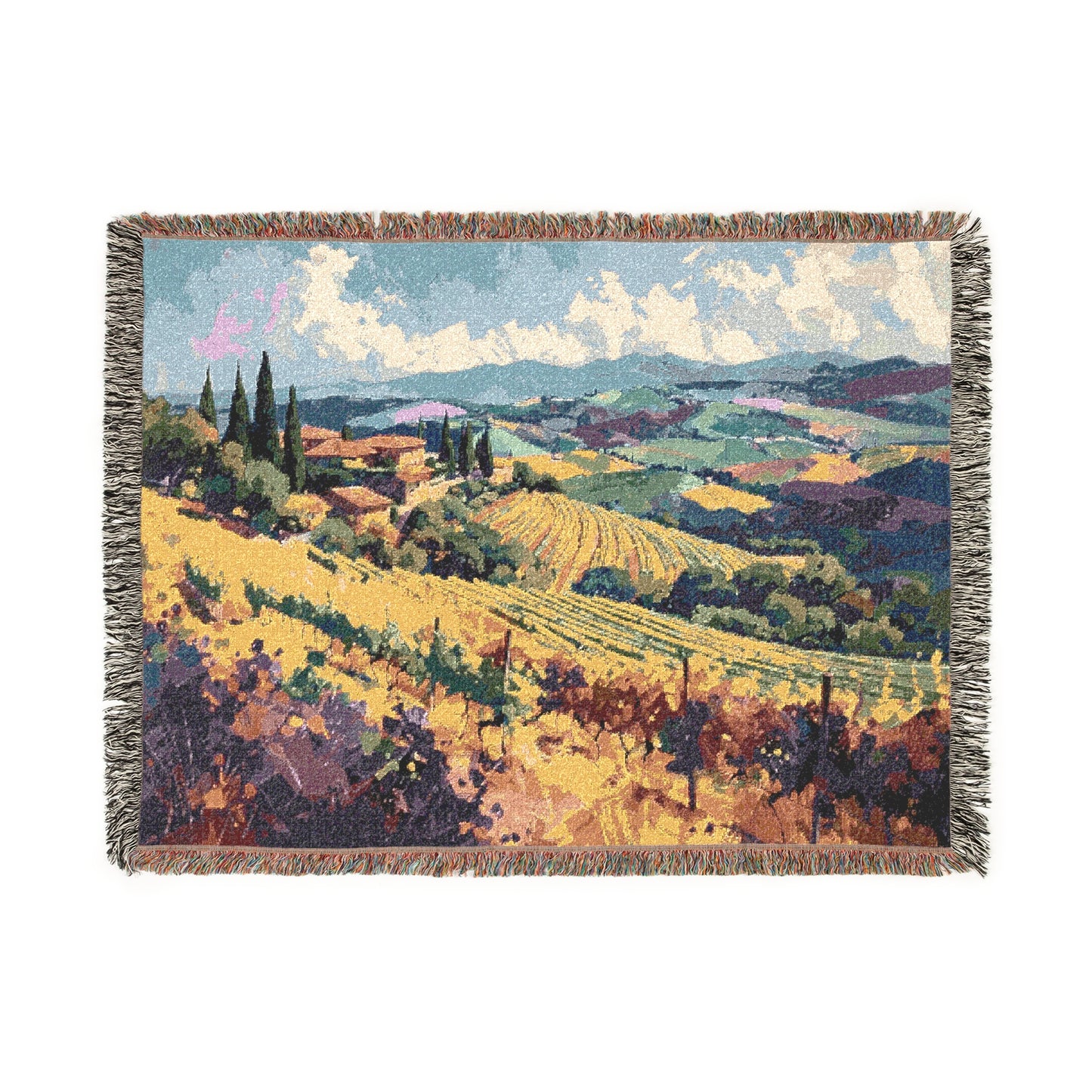 Italian Vineyard - Woven Blanket